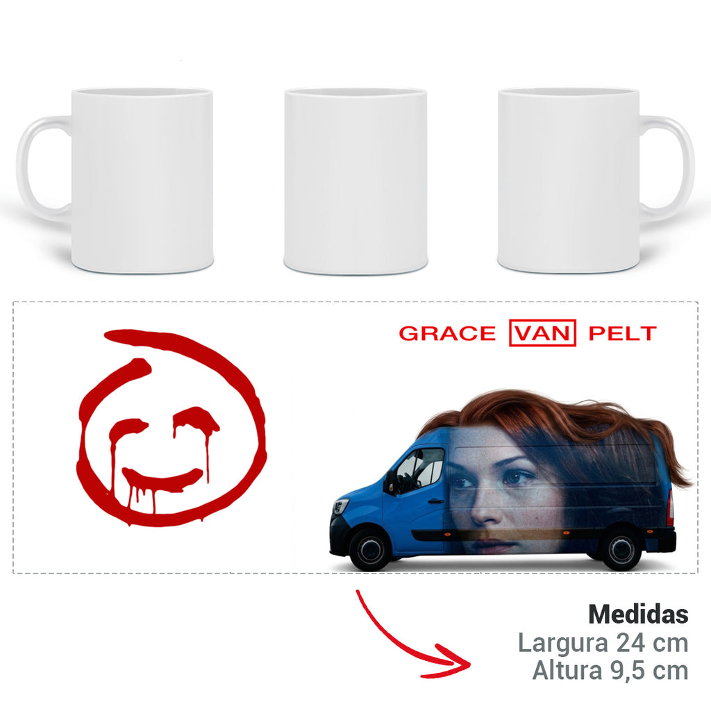 Grace Van Pelt | Caneca Personalizada Paródia Série O Mentalista