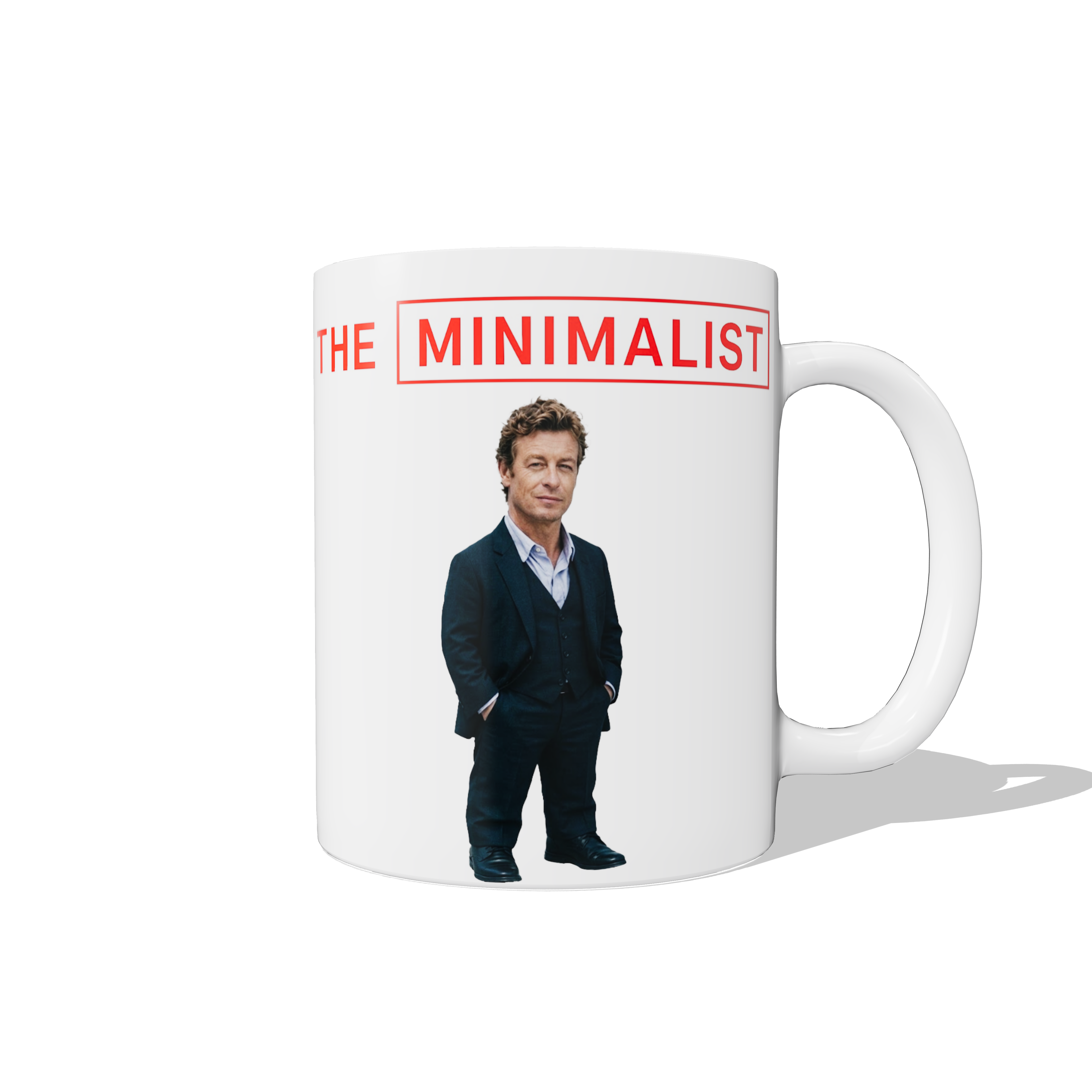 O Minimalista | Caneca Personalizada Paródia O Mentalista Patrick Jane Mini