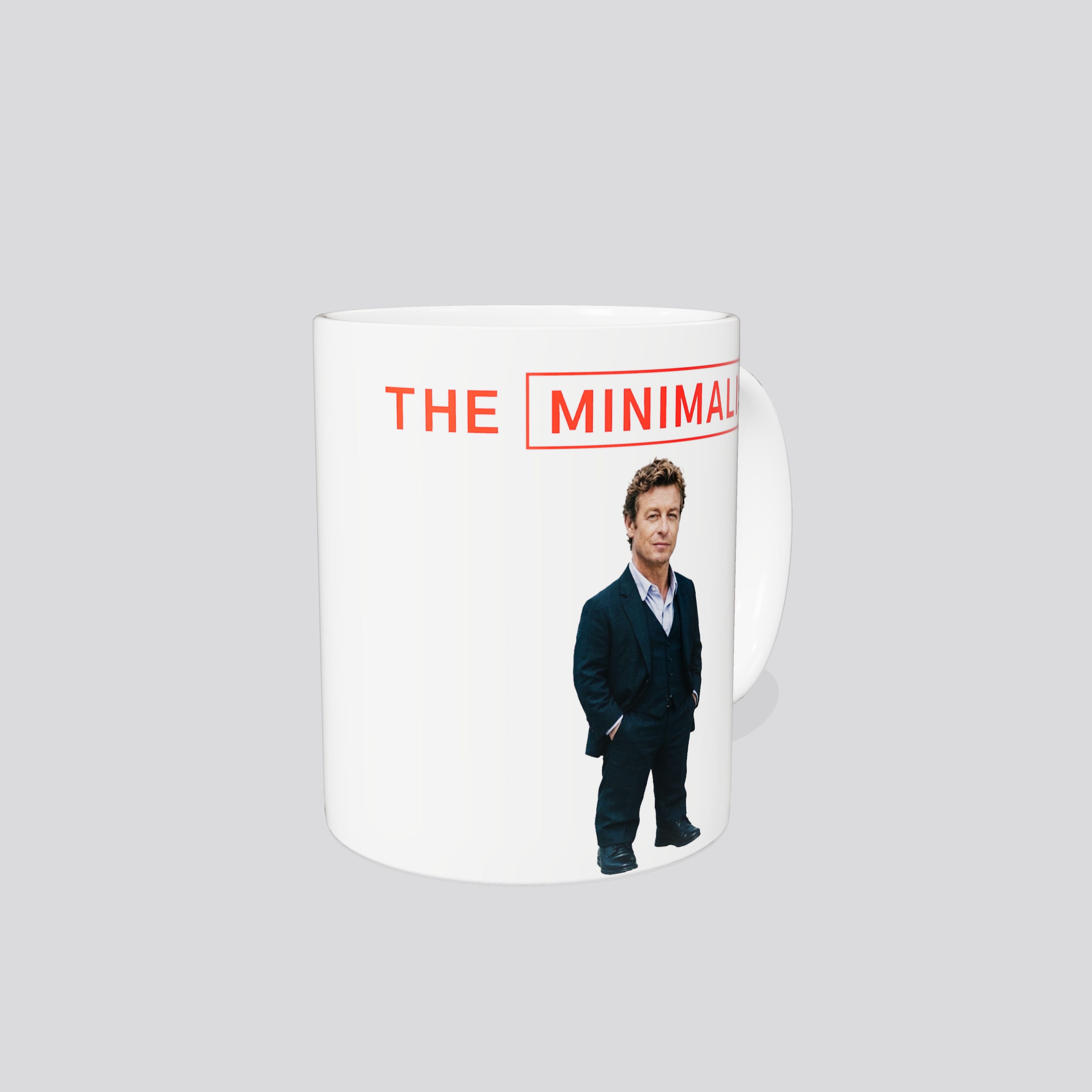 O Minimalista | Caneca Personalizada Paródia O Mentalista Patrick Jane Mini