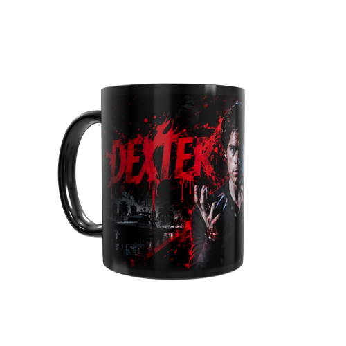 Dexter - Caneca Preta | Caneca Personalizada Série Dexter Dexter Morgan Caneca Preta