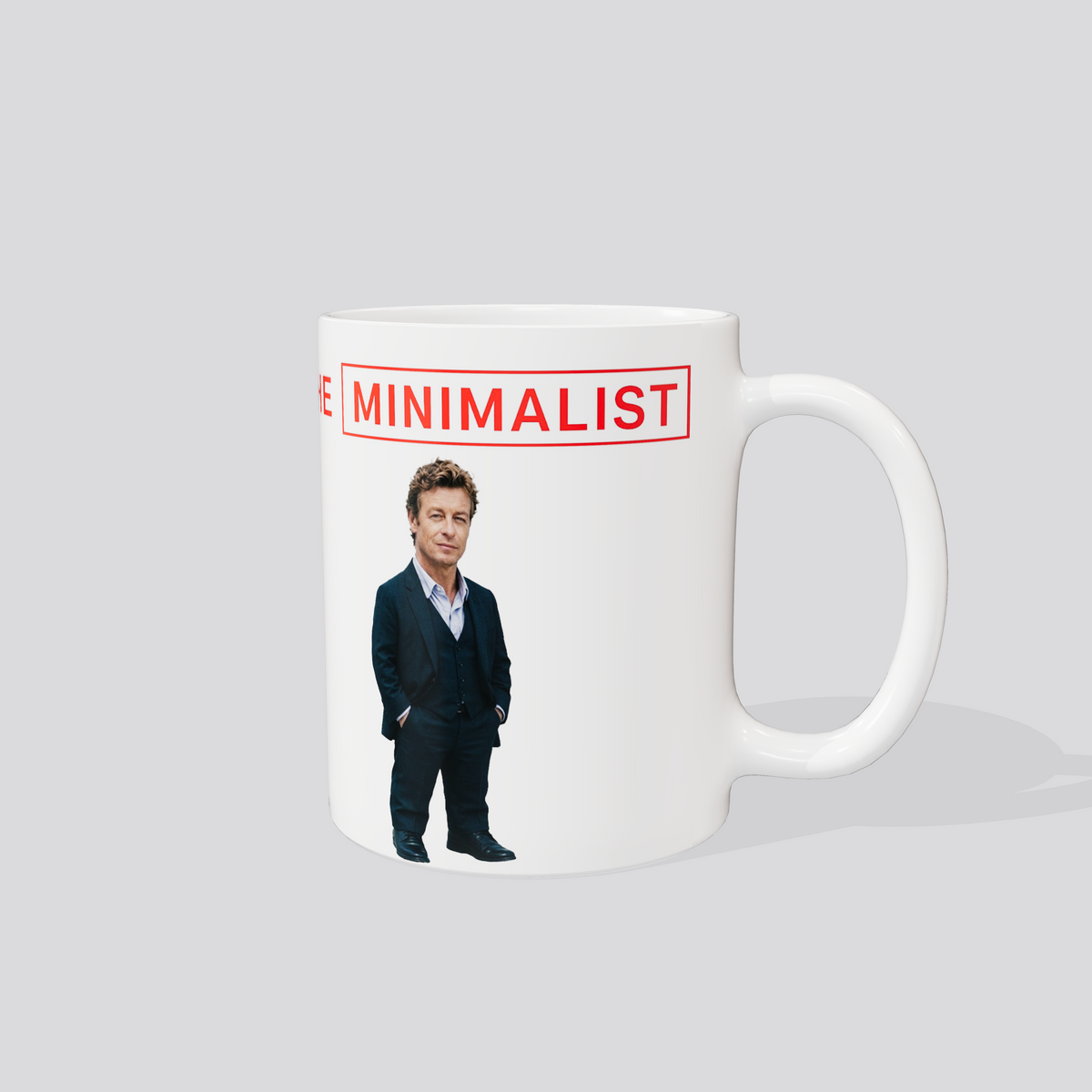 O Minimalista | Caneca Personalizada Paródia O Mentalista Patrick Jane Mini
