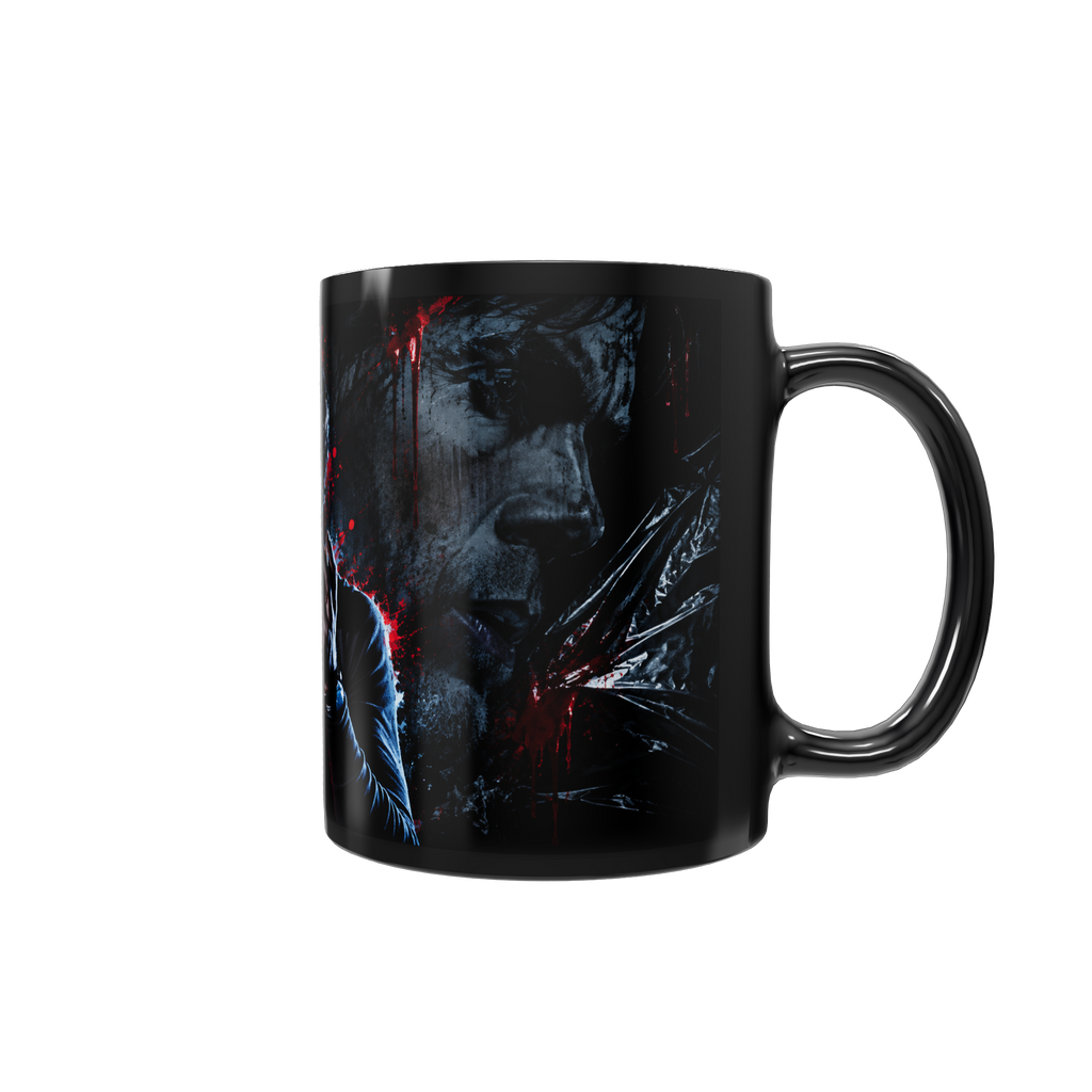 Dexter - Caneca Preta | Caneca Personalizada Série Dexter Dexter Morgan Caneca Preta