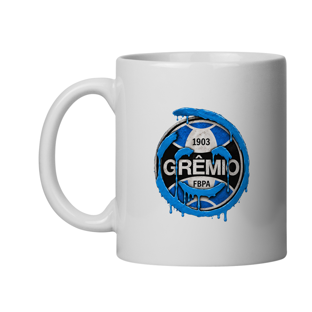 O Gremista | Caneca Personalizada Paródia Série O Mentalista Patrick Jane Gremista Time Grêmio FBPA