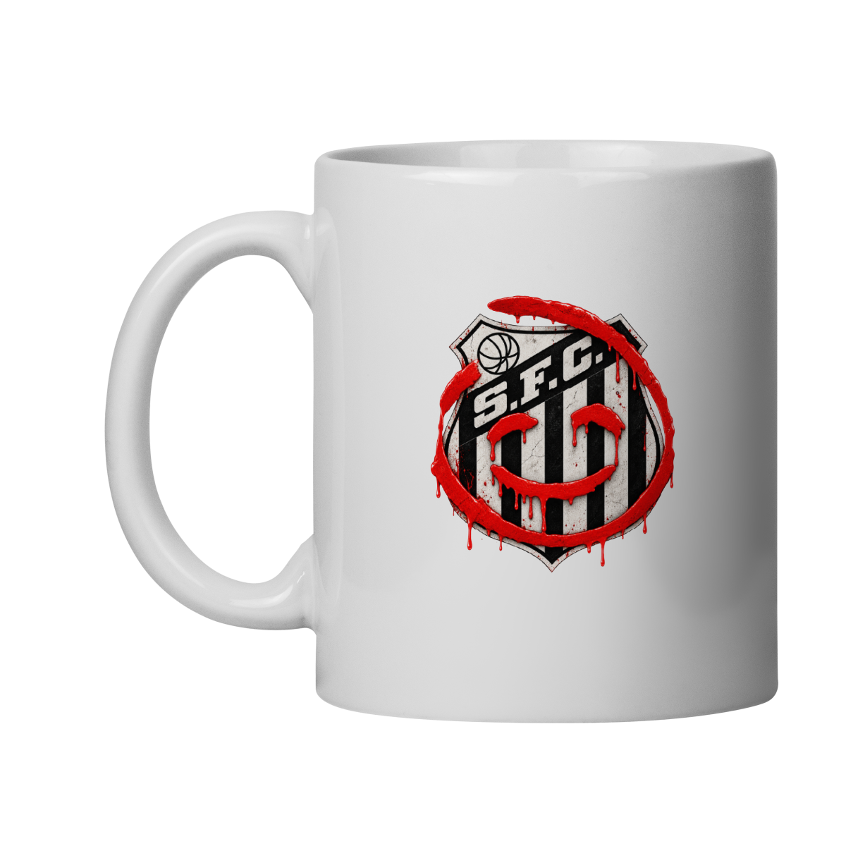 O Santista | Caneca Personalizada Paródia Série O Mentalista Patrick Jane Santista Time Santos