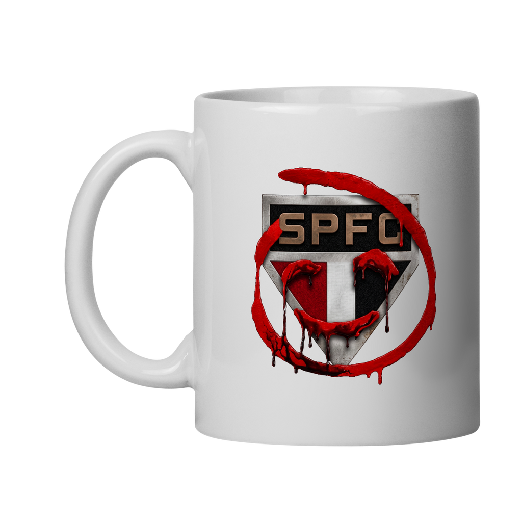 O Sãopaulista | Caneca Personalizada Paródia Série O Mentalista Patrick Jane Sãopaulista Time São Paulo SPFC