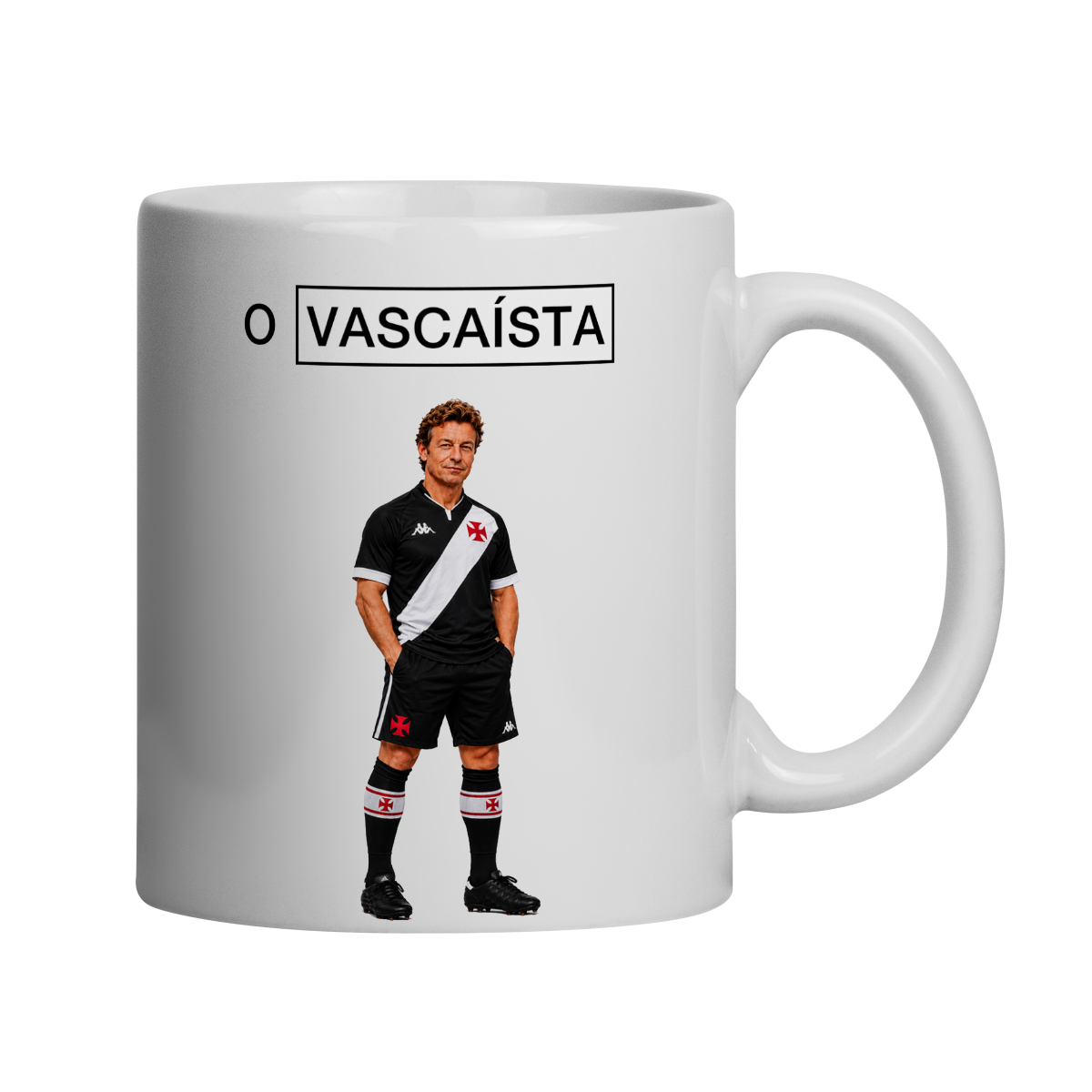 O Vascaísta | Caneca Personalizada Paródia Série O Mentalista Patrick Jane Time Vasco de Gama