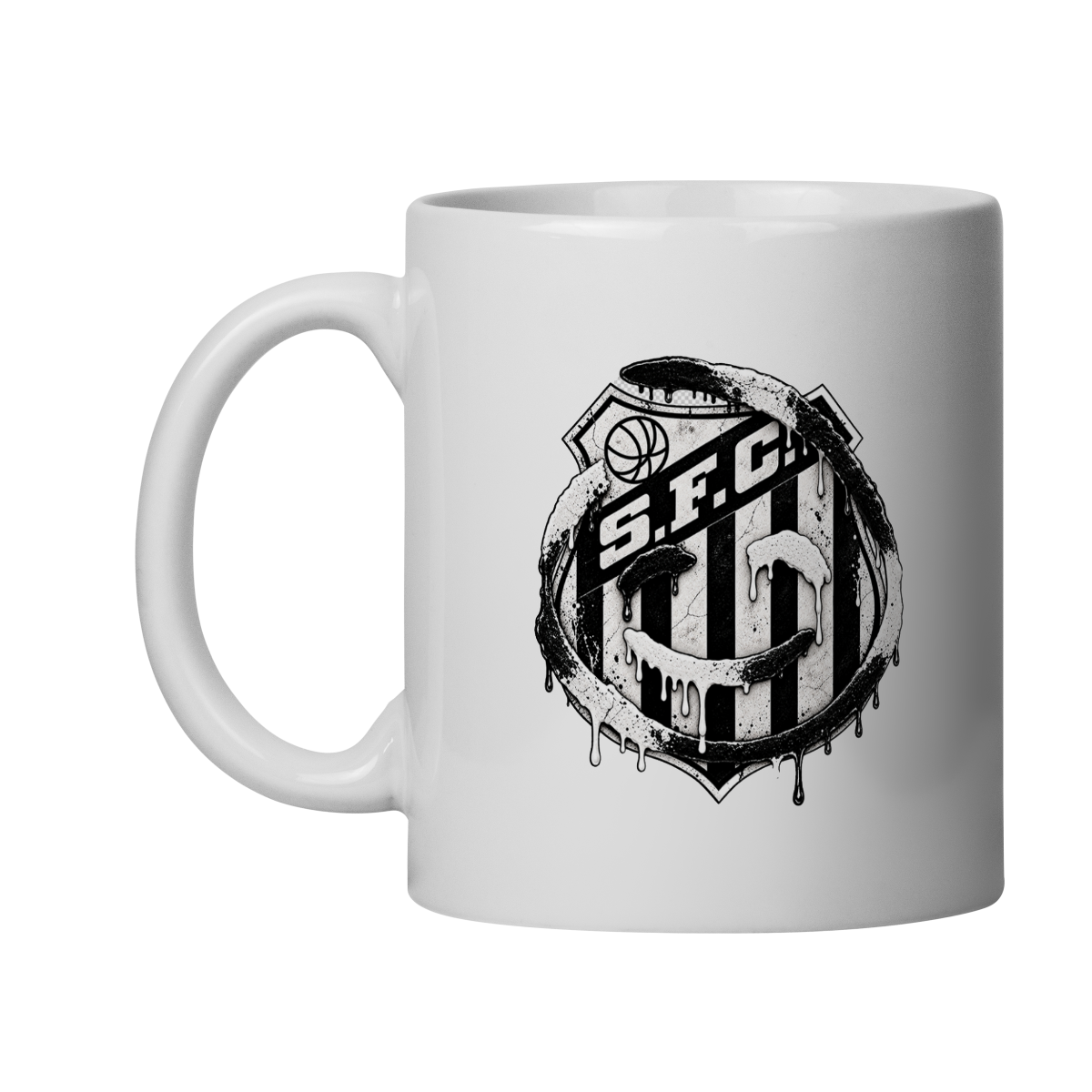 O Santista | Caneca Personalizada Paródia Série O Mentalista Patrick Jane Santista Time Santos