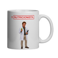 O Nutricionista/A Nutricionista | Caneca Personalizada Paródia Série O Mentalista Patrick Jane O Nutricionista Teresa Lisbon A Nutricionista Profissões Profissão
