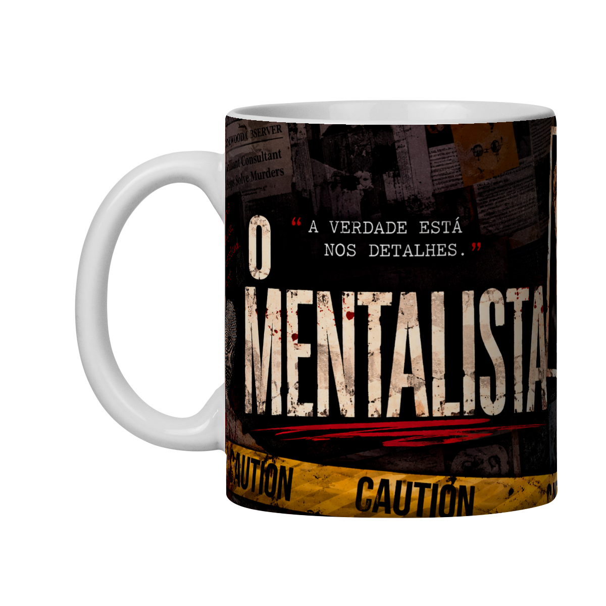 O Mentalista | Caneca Personalizada Série O Mentalista Patrick Jane