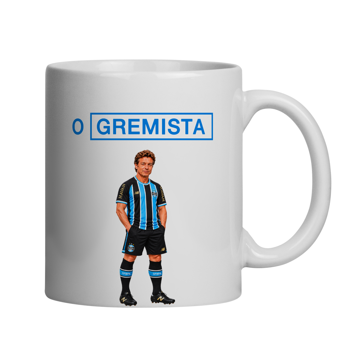 O Gremista | Caneca Personalizada Paródia Série O Mentalista Patrick Jane Gremista Time Grêmio FBPA