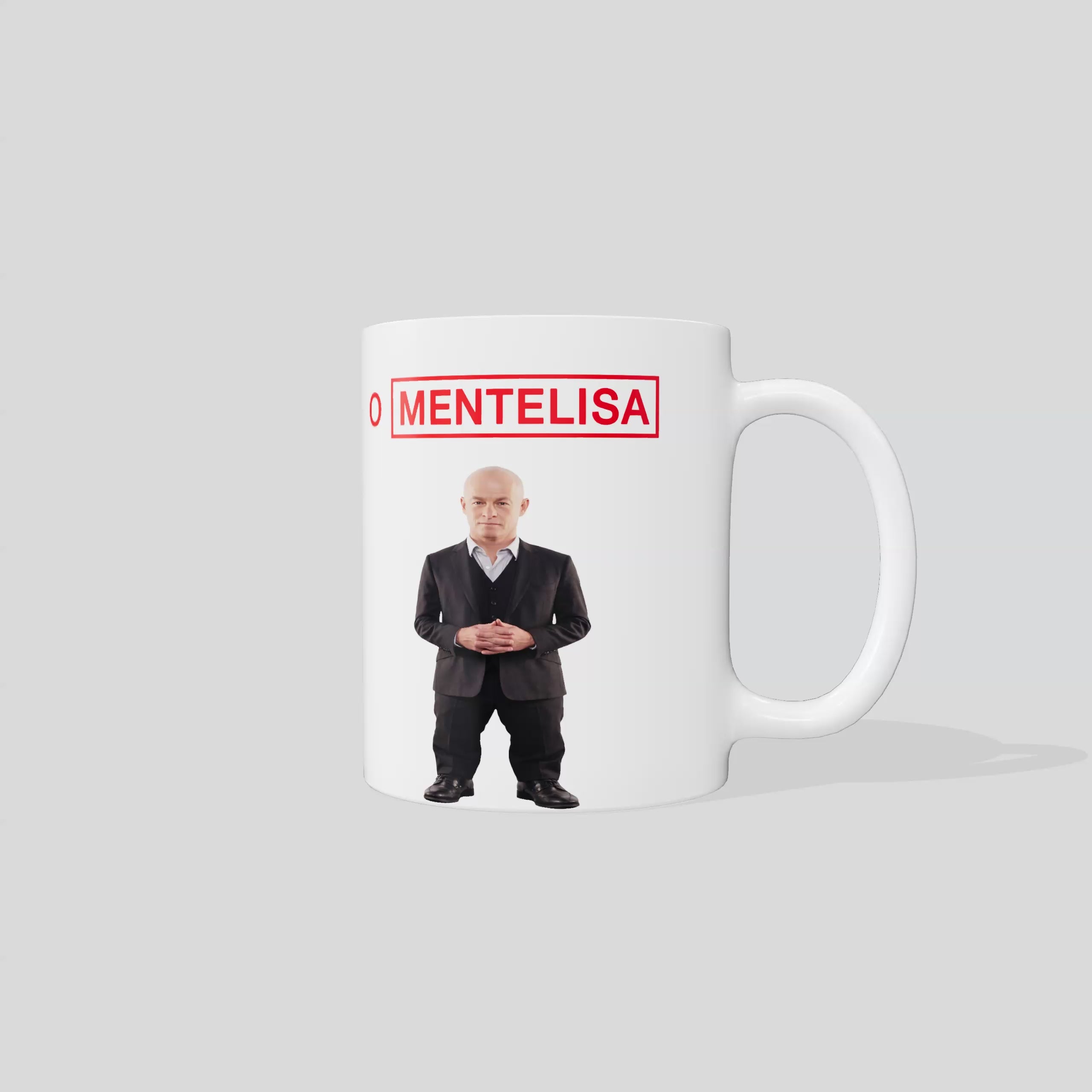 O Mente Lisa | Caneca Personalizada Paródia Série O Mentalista Patrick Jane Calvo